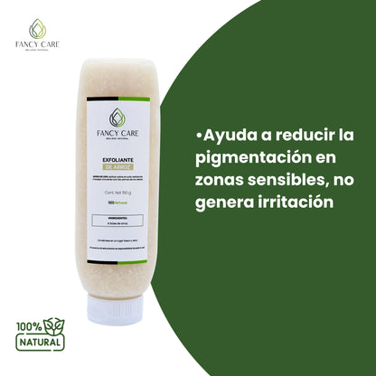 Gel exfoliante de arroz