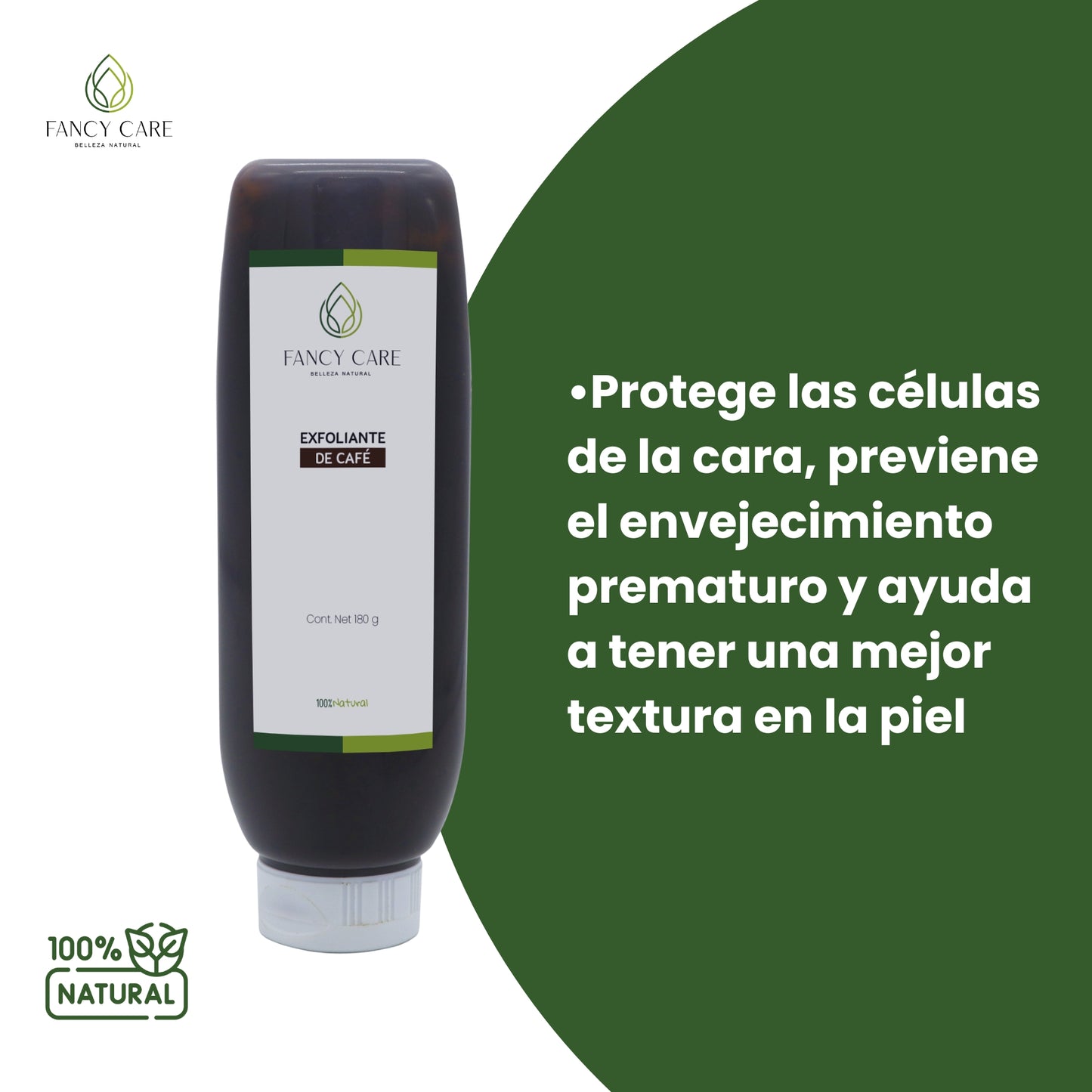 Gel exfoliante de café