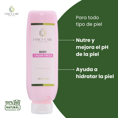 Body cream fresa