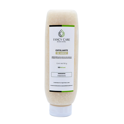 Gel exfoliante de arroz