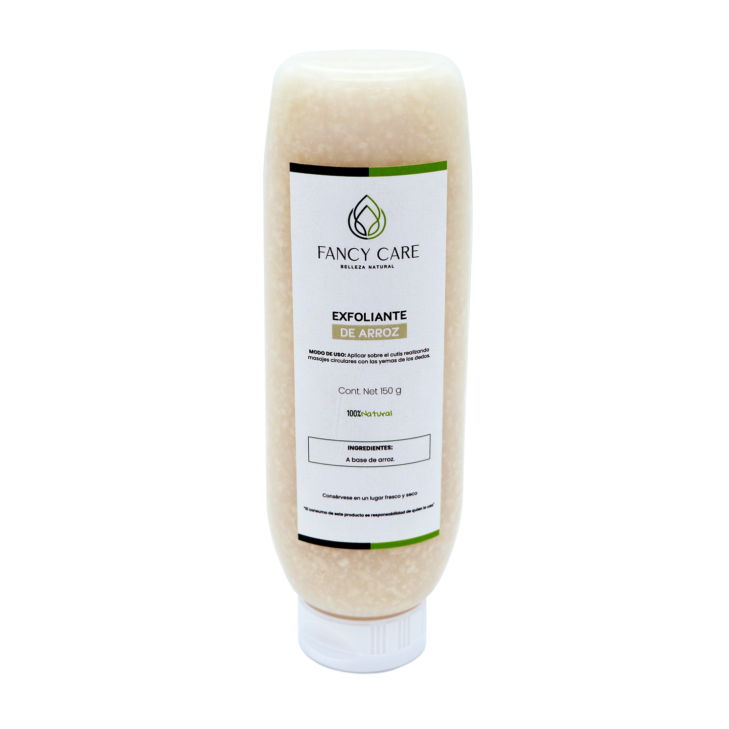 Gel exfoliante de arroz