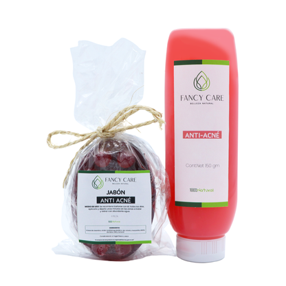 Paquete antiacné